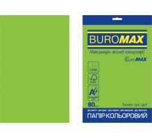 Папір кольоровий INTENSIVE, EUROMAX, зелений, 20 арк., А4, 80 г/м²