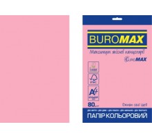 Папір кольоровий INTENSIVE, EUROMAX, рожевий, 20 арк., А4, 80 г/м²