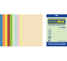 Набір кольорового паперу SUPER MIX, EUROMAX, А4, 80г/м2 (10х25/250арк.)