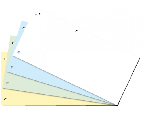 Индекс-разделитель, 10,5х23 см (100 шт.), картон, ассорти