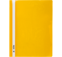Папка-швидкозшивач з механізмом "вусики", А4, 120/160 мкм, жовта