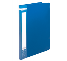 Папка пластикова зі швидкозшивачем, JOBMAX,  A4, синя