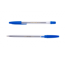 Ручка кулькова CLASSIC (тип "корвіна"), 0.7 мм, пласт.корпус, сині чорнила