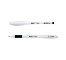 Ручка гелева SYMPHONY, 0,5 мм, гум. грип, чорні чорнила