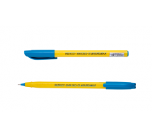 Ручка масляна PATRIOT, 0,5 мм, тригр. корпус, сині чорнила