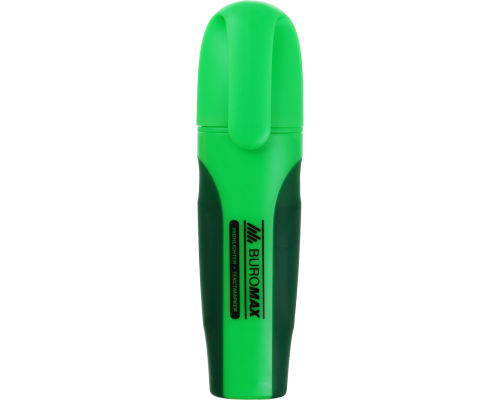 Текст-маркер NEON, зелений,  2-4 мм, з гум. вставками