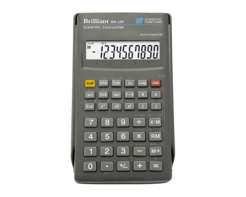 Калькулятор інженерний Brilliant BS-120, 10 + 2 розрядів, 56 функцій