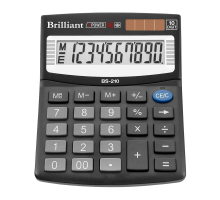Калькулятор Brilliant BS-210, 10 розрядів