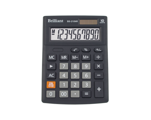 Калькулятор Brilliant BS-210NR, 10 розрядів