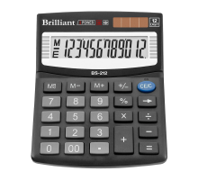 Калькулятор Brilliant BS-212, 12 розрядів