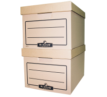 Короб для архівних боксів R-Kive Basics, крафт, 340х275х450 мм