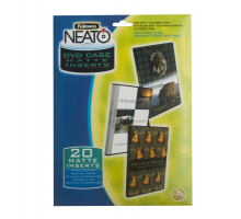 Вкладки матові NEATO в коробки Simline для CD/DVD дисків