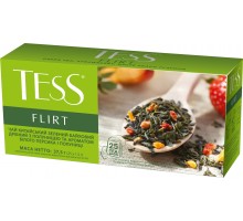 Чай зелений FLIRT 1.5г х 25,  "Tess", пакет