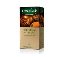 Чай черный 1.5г*25*10, пакет, "Christmas Mystery", GREENFIELD