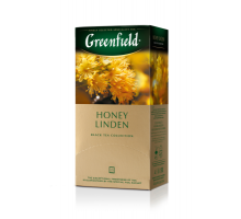Чай чорний 1.5г*25*10, пакет, "Honey Linden", GREENFIELD