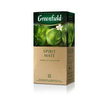 Чай трав'яний мате 1.5г*25*10, пакет, "Spirit Mate", GREENFIELD