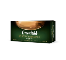 Чай чорний 2г*25*15, пакет, "Classic Breakfast", GREENFIELD