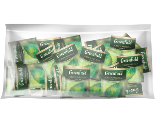 Чай чорний 1.5г*100*10, пакет, ХоРеКа Green Melissa, GREENFIELD
