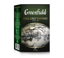 Чай чорний 200г, лист, "Earl Grey Fantasy", GREENFIELD