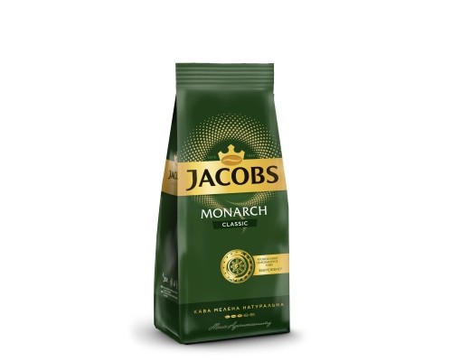 Кава мелена Jacobs Monarch Classic, 225г , пакет