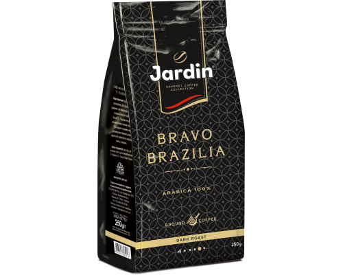 Кава мелена 250г, "Bravo Brazilia", JARDIN