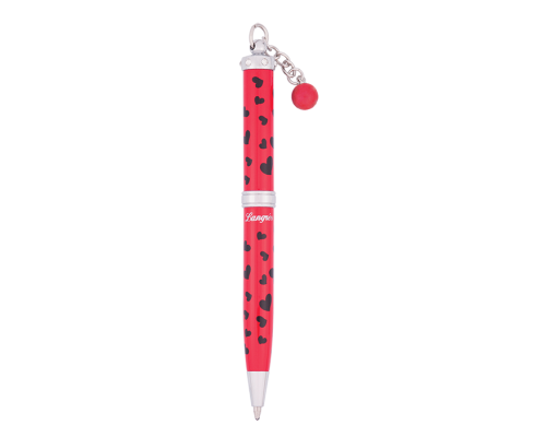 Набір подарунковий Elegance: ручка (К) + гачок д/ сумки, червоний