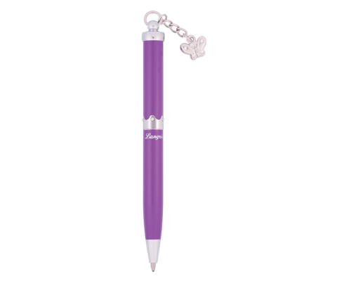 Набір подарунковий Fly: ручка (К) + брелок + закладка, фіолетовий