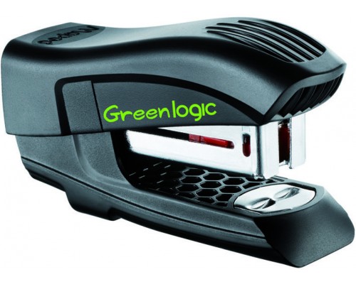 Степлер компактний GREENLOGIC MINI, пластиковий, 15л., (скоби №24/6; 26/6), асорті