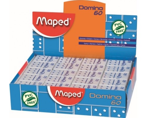 Гумка DOMINO 60, дисплей