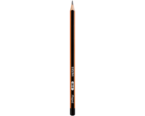 Олівець графітовий BLACK PEPS, 2B, без ластика
