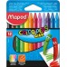 Мелки восковые COLOR PEPS Wax Crayons, 12 цв.