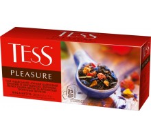 Чай чорний PLEASURE 1.5г х 25, "Tess", пакет