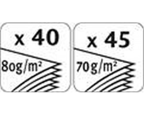 Дырокол металлический ESSENTIALS METAL, 40/45л., черный