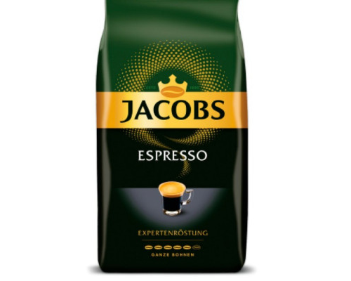 Кава в зернах Jacobs Espresso, 1000г , пакет