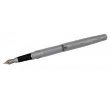 Ручка перова в оксамитовому чохлі, хром