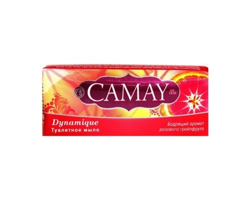 Мило туалетне CAMAY, 85г, Яскравий грейпфрут