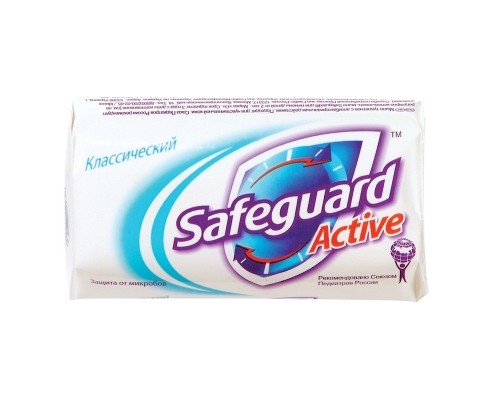 Мыло туалетное SAFEGUARD, 90г, Классический