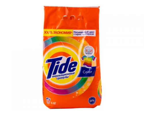 Порошок пральний авт. TIDE 6кг Color