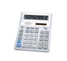 Калькулятор Citizen SDC-888 ХWH, 12 розрядів, біло-сірий