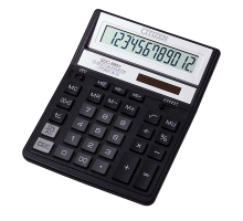 Калькулятор Citizen SDC-888 ХBK, 12 розрядів, чорний