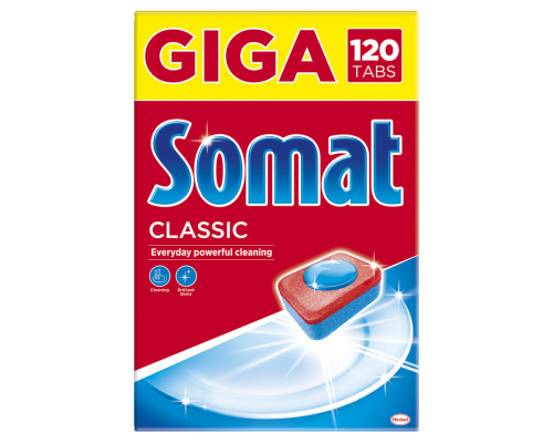 Таблетки для посудомийних машин SOMAT Classic 120 шт/уп