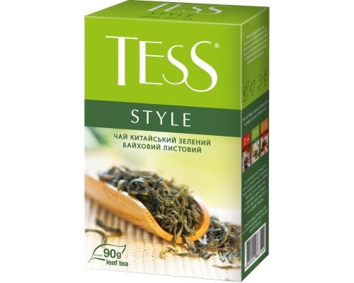 Чай зелений STYLE, 90г,  Tess, лист