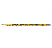 Олівець графітовий HB з гумкою  EMOTIONS, 100шт. в тубі,KIDS Line