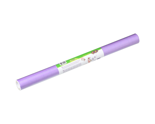 Плівка самоклеюча для підручників (33см*1,2м), фіолетова, KIDS Line