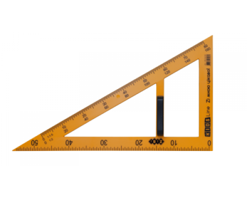 Комплект вимірювальних приладів TEACHER для шкільної дошки, 5 предметів, жовтий, KIDS Line