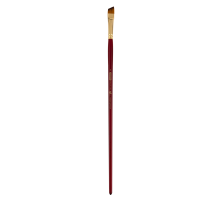 Пензлик синтетичний, Cherry 6971, кутовий, №4, довга ручка, ART Line