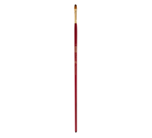 Пензлик синтетичний, Cherry 6971, овальний, № 6, довга ручка, ART Line