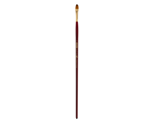 Пензлик синтетичний, Cherry 6971, овальний, № 8, довга ручка, ART Line
