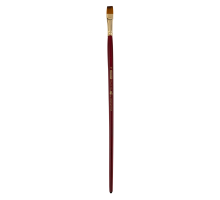 Пензлик синтетичний, Cherry 6971, плоский, № 10, довга ручка, ART Line