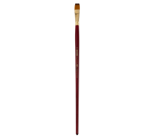 Пензлик синтетичний, Cherry 6971, плоский, № 12, довга ручка, ART Line